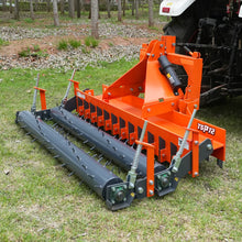 Load image into Gallery viewer, MechMaxx 84" Heavy Duty Soil Pulverizer, Double Spiked Roller, 29 Shanks, Category 1 and 2, 3 Point Hitch Tractor Attachment, TSP84D