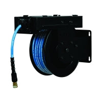 Load image into Gallery viewer, Blu Shield Pressure washer small wide reel 1/4" X 50' + 15' Inlet Hose.
