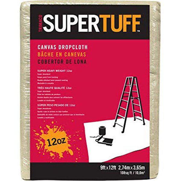 221360 9 x 12 ft. Heavy Duty 12 oz Canvas Drop Cloth,