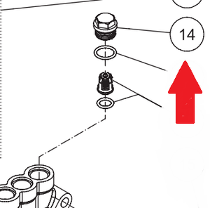 Mi-T-M 39-0372 Pump Valve Cap Only