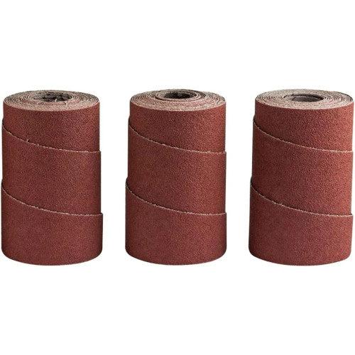 Jet Tools - Ready-To-Wrap Abrasive, 220 Grit, 3-Wraps in Box (fits 22-44)