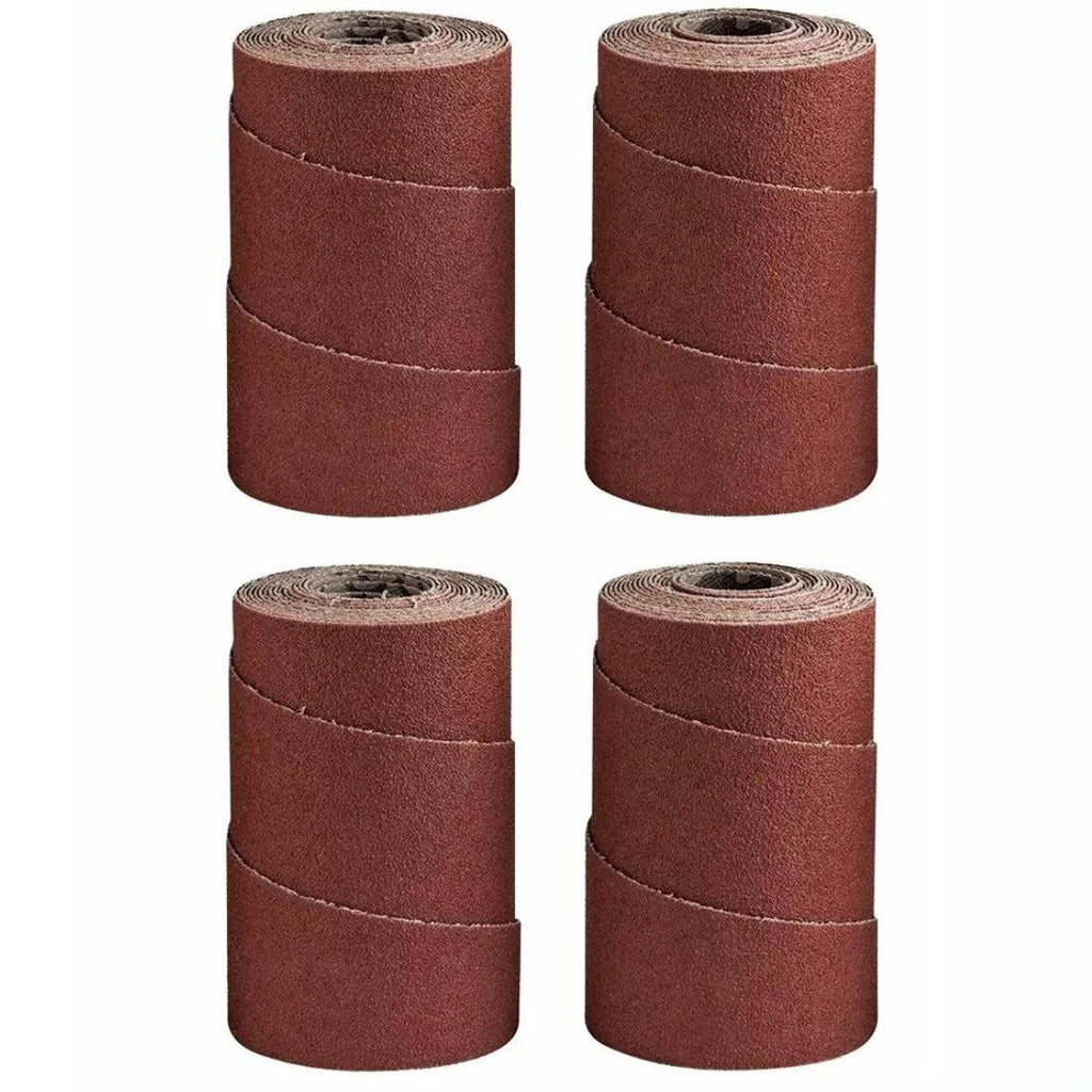 Jet Tools - Ready-To-Wrap Abrasives, 220 Grit, 4-Wraps in Box