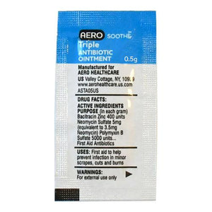 Aero Healthcare ASTA05US AEROSOOTHE Triple Antibiotic Packet .5g x5