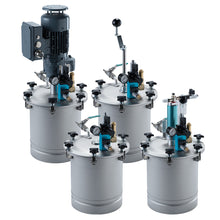 Load image into Gallery viewer, Walther Pilot V4410160113 LDG-10 Pressure Tank - 6 bar, Manual Agitator, 1 Upper Outlet (view 2)