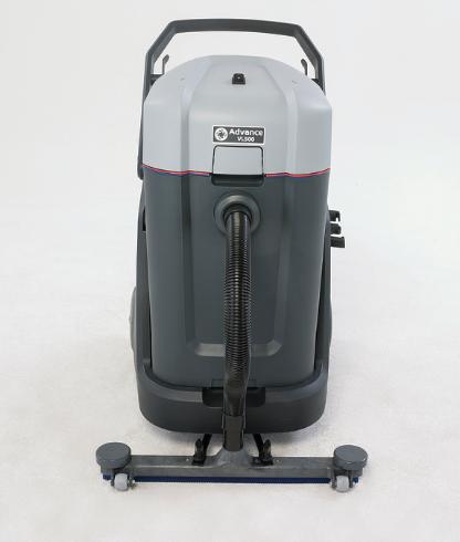 Advance 107409093 VL500 55 - 14 Gal Tools: Floor Nozzle w/ Rubber Strip, Nozzle Brush Tool, Crevice Tool, Hose Extension, Scrubber
