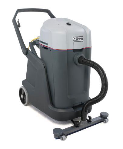Advance 107409093 VL500 55 - 14 Gal Tools: Floor Nozzle w/ Rubber Strip, Nozzle Brush Tool, Crevice Tool, Hose Extension, Scrubber