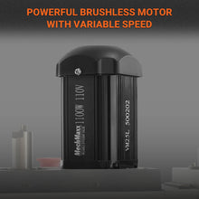 Load image into Gallery viewer, MechMaxx 7‘’ x 27-1/2‘’ Benchtop Mini Mill Drill Machine, Variable Speed, Brshless Motor, R8 Spindle, 1.5 HP, 110V, Compact Milling Drilling Tool for Garage Shop, DIY Metalworking without Stand VM25L
