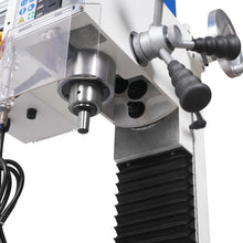 Load image into Gallery viewer, MechMaxx 7‘’ x 27-1/2‘’ Benchtop Mini Mill Drill Machine, Variable Speed, Brshless Motor, R8 Spindle, 1.5 HP, 110V, Compact Milling Drilling Tool for Garage Shop, DIY Metalworking without Stand VM25L