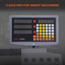 Load image into Gallery viewer, MechMaxx 8-1/4"x33'' Industrial Benchtop Mill Drill Machine with DRO, Variable Speed, Brushless Motor, R8 Spindle, 2 HP, 110V, Compact Milling Drilling Tool for Garage Shop, DIY Metalworking without S