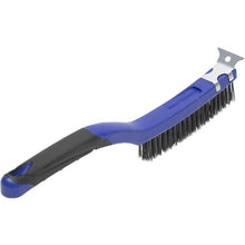 Load image into Gallery viewer, Marshalltown WB222 Long Handle Wire Brush w/ Scraper