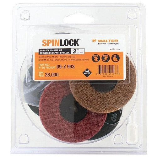 Walter Spinlock 6 Pcs Starter Kit In 3 In.