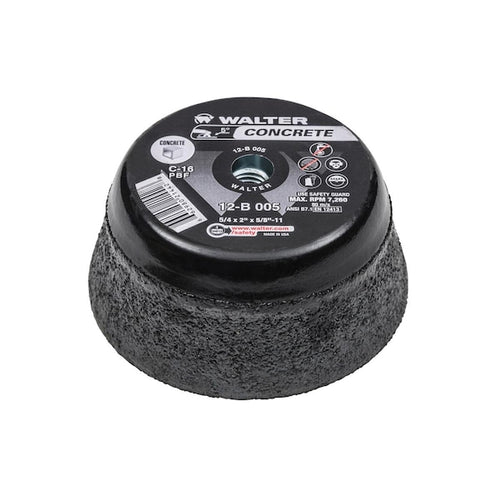 Walter 5 In. Hp Cup Wheel For Stone