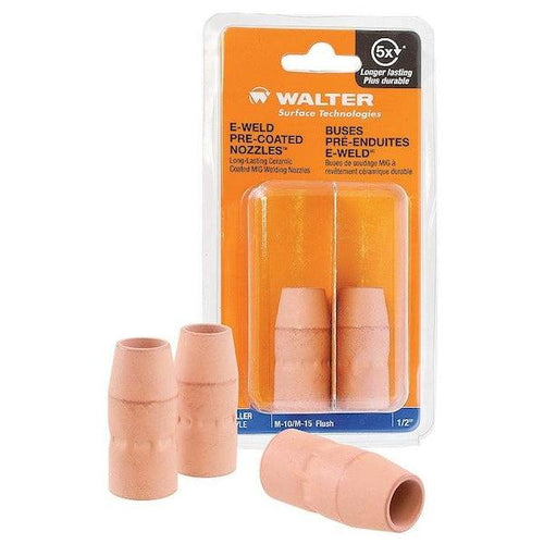 Walter E-Weld Pre-Coated Nozzle Wn Lincoln Style 250/350A 1/2 R.1/8