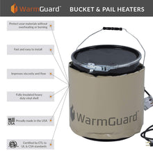Load image into Gallery viewer, Bucket Heater for 5 Gallon Pails, Preset 145°F, 120V