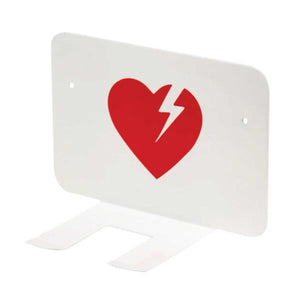 Aero Healthcare 11210-000046 White / Red Wall Bracket for LIFEPAK® CR2