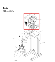 Load image into Gallery viewer, Graco YM1132 E-flo Dci Kit,3hp,basic,480v - highlighted in parts diagram