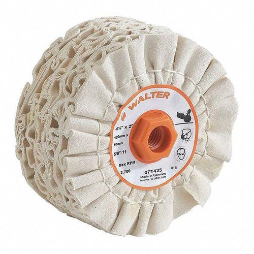 Walter Cotton Buffing Drum, 4-3/4