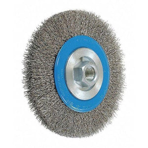 Walter Wire Wheel Brush Crimped 6"X5/8"