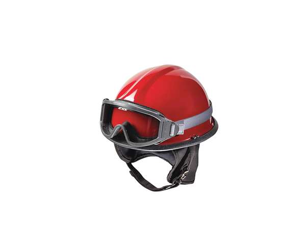 Bullard Fire/Rescue Helmet (Red Thermoplastic w/ Black Nomex(R) Ear/Neck Protector)