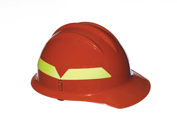 Bullard Fire Helmet, Front Brim Style (Orange)