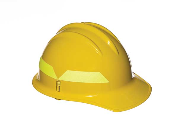 Bullard Fire Helmet, Front Brim Style (Yellow)