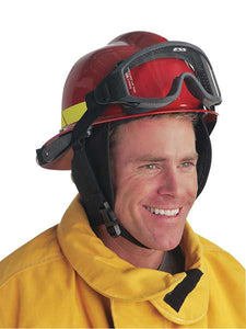 Bullard Fire Helmet, Modern Style (Black, Thermoplastic, 4 pt Ratchet)