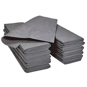Sorbents, 33 gal, 30 in x 30 in, Universal, Gray, Polypropylene