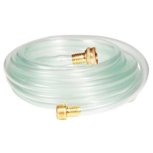 Drainage Hose, White/Clear, 25 ft.