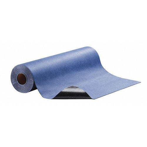 Sorbents, 5 gal, 32 in x 5 ft, Universal, Blue, Polyester, Polypropylene