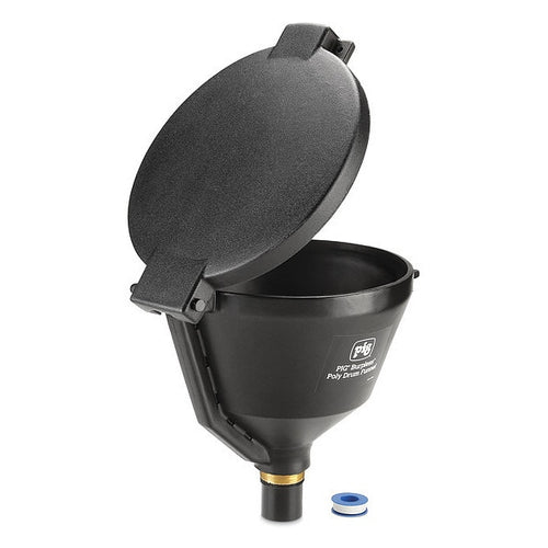 Drum Funnel, 10 gal. Flow Capacity, Black