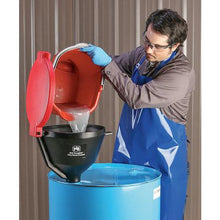 Load image into Gallery viewer, Drum Funnel, 10 gal. Flow Capacity, Red