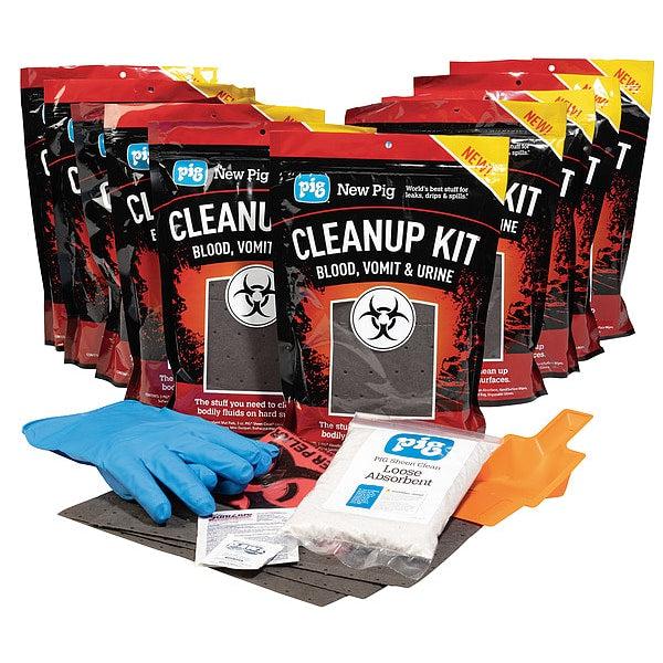 Bodily Fluids Absorbent Kit, 2.9 gal, PK10
