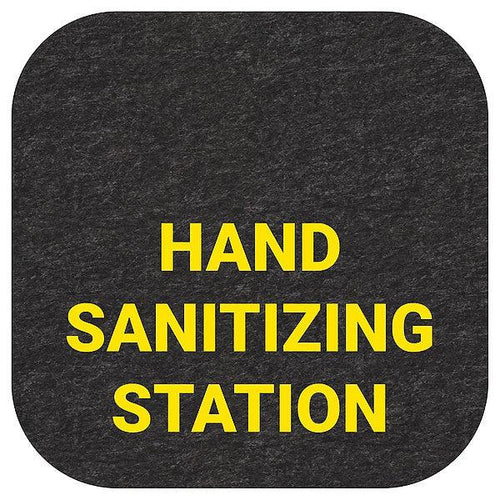 Hand Sanitizing Station Floor Mark, PK10