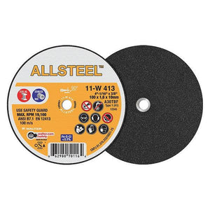 Walter Allsteel Mini Cut-Off Wheels, 4" X 1/16