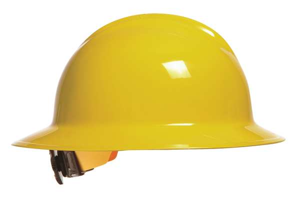 Bullard Front Brim Hard Hat, Type 1, Class E, Ratchet (6-Point) (Yellow)