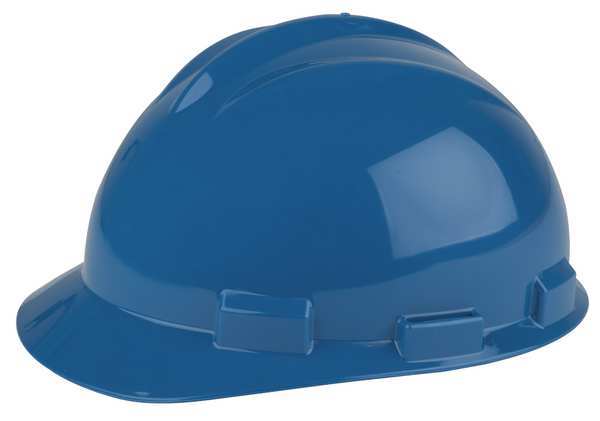 Bullard Front Brim Hard Hat, Type 1, Class E, Pinlock (4-Point) (Blue, Series 61)