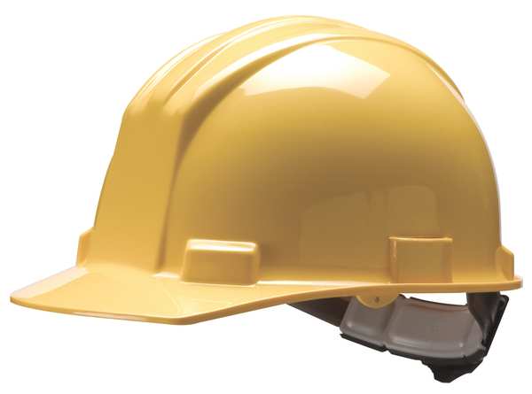 Bullard Front Brim Hard Hat, Type 1, Class E, Pinlock (4-Point) (Yellow, Series 51)