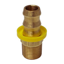Load image into Gallery viewer, Pirate Brand 1219-340 Fitting, 1/2" Hose Barb X 3/8" NPT – Replaces Empire 520372