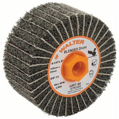 Walter Finishing Drum, Silicon Carbide, 4 1/4