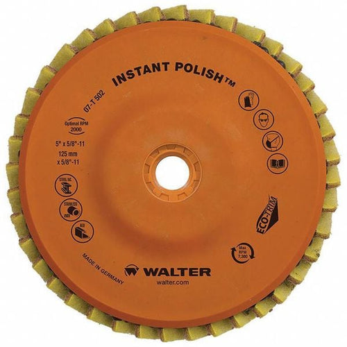 Walter Polish Disc, Thread Hole, 4 1/2
