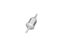 Load image into Gallery viewer, Plastic Inline Fuel Filter, 200 Micron, for 6-8mm Hose Barb