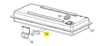 Load image into Gallery viewer, Replacement Wheel Axle Ø25 for Blaze 100 and Blaze 200 Heaters