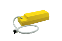 Load image into Gallery viewer, 18" Aviation Wheel Chock for Small to Mid-Sized Aircraft with Rope Lanyard - AC3518-S