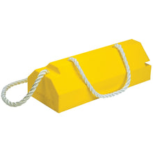 Load image into Gallery viewer, 14" Aviation Wheel Chock for Mid- to Large-Sized Aircraft with Locking Rope, Handle &amp; Rubber Pad — image 3 of 7