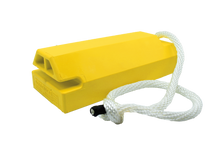 Load image into Gallery viewer, 14" Aviation Wheel Chock for Mid- to Large-Sized Aircraft with Locking Rope - AC4614-LR