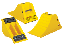 Load image into Gallery viewer, All-Terrain Heavy-Duty Wheel Chock with Rubber Pad, 40 Ton Capacity, 28-38 in. Tires - AT3512-RP-Y