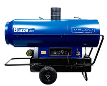 Load image into Gallery viewer, Blaze 200 Mobile Indirect Fired Heater with Preheated Filter, Hour Counter and Fuel Gauge