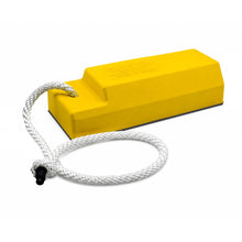 Load image into Gallery viewer, 21" Aviation Wheel Chock for Small to Mid-Sized Aircraft with Rope Lanyard &amp; Rubber Pad - AC3521-RP-S