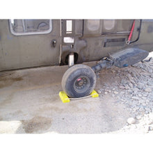 Load image into Gallery viewer, 12" Aviation Wheel Chocks for Small to Mid-Sized Aircraft, Roped Pair with Rubber Pad — image 4 of 6