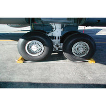 Load image into Gallery viewer, 14" Aviation Wheel Chock for Mid- to Large-Sized Aircraft with Locking Rope — image 6 of 9